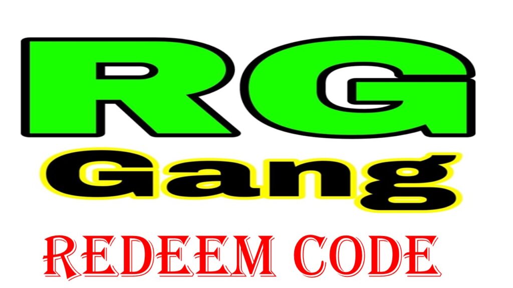 Redeem Code RG Gang