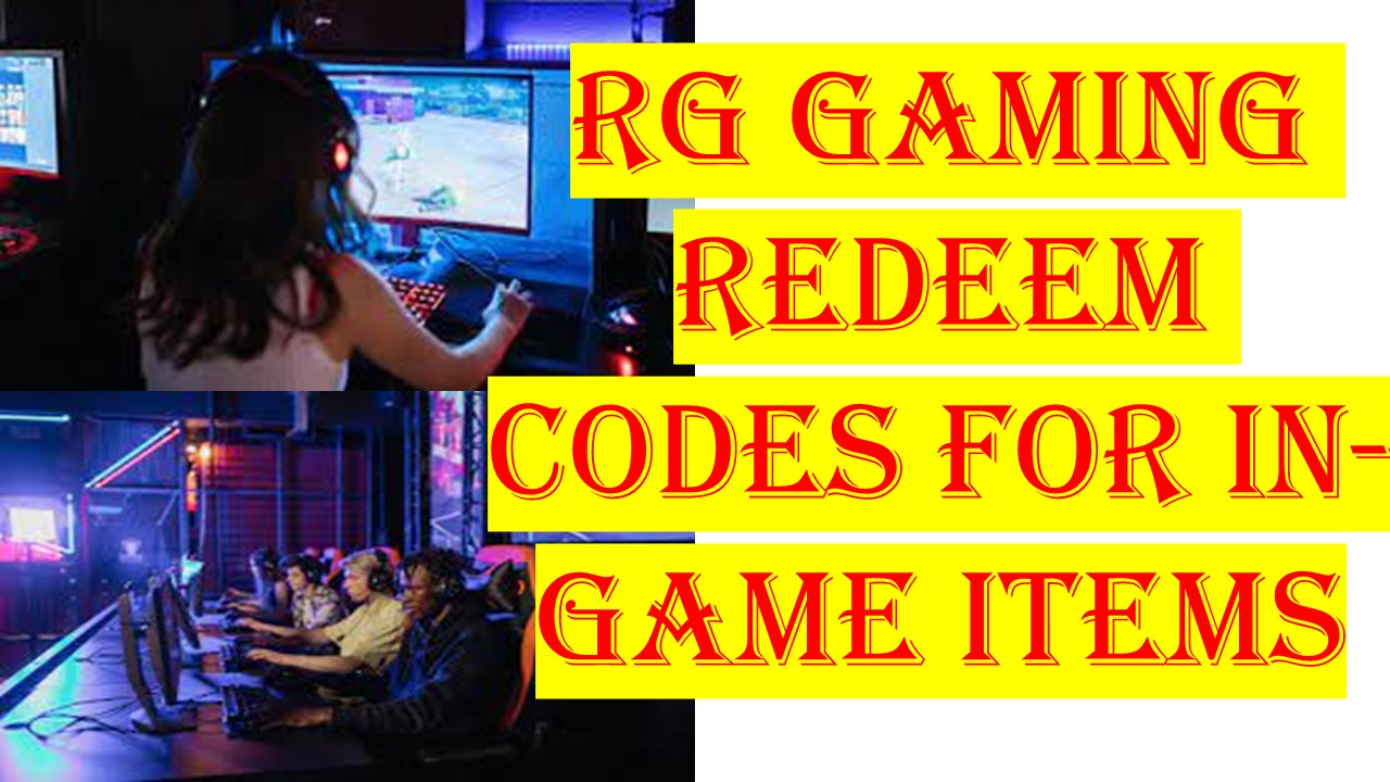 RG Gaming Redeem Codes for In-Game Items